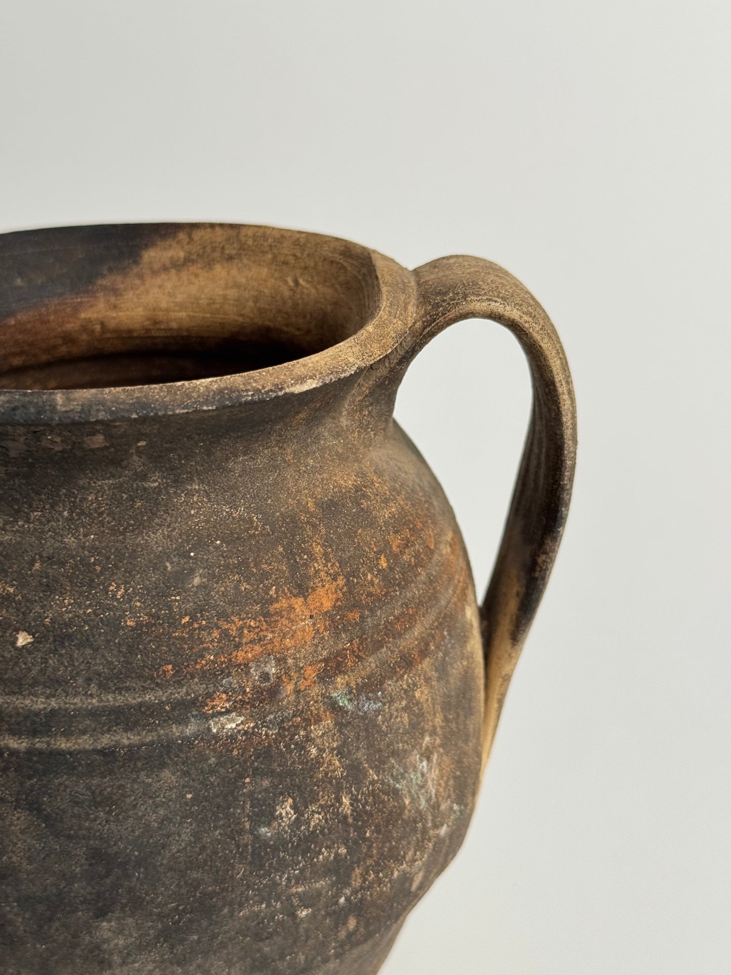 Vintage Hand Thrown Earthenware Jug