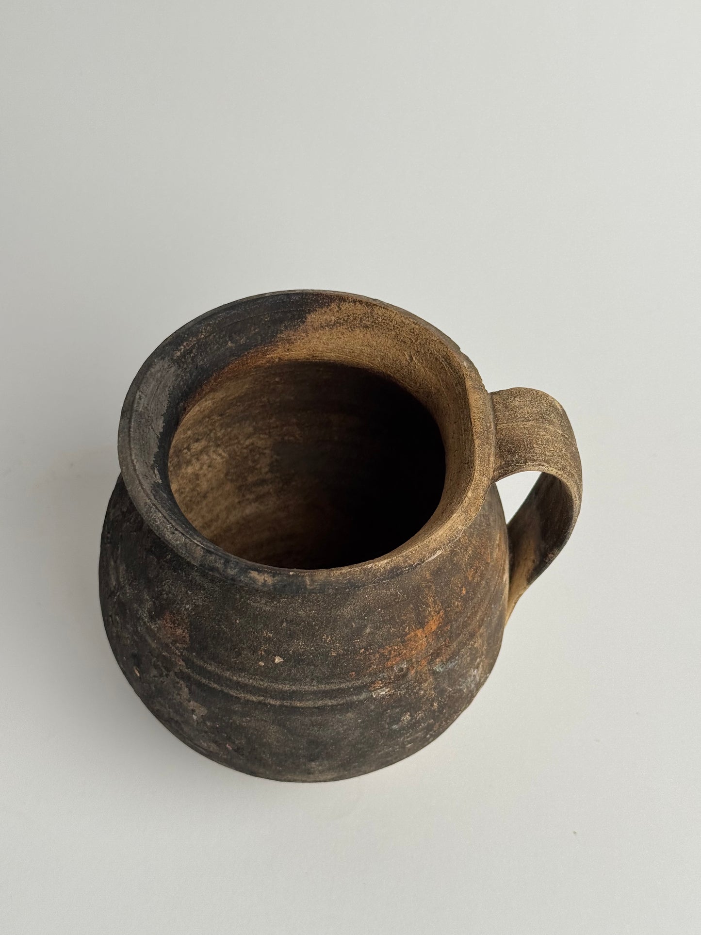 Vintage Hand Thrown Earthenware Jug
