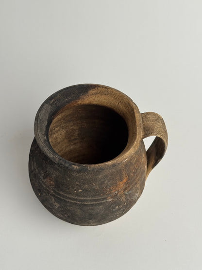Vintage Hand Thrown Earthenware Jug