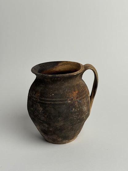 Vintage Hand Thrown Earthenware Jug