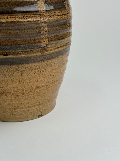 Vintage Studio Pottery Rounded Vase