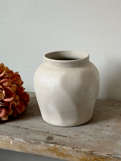 Up-cycled | WATERTIGHT Stone Effect Angled Vase
