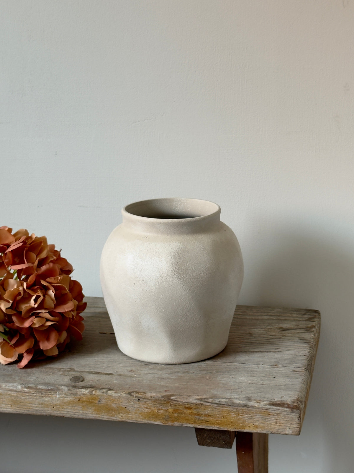 Up-cycled | WATERTIGHT Stone Effect Angled Vase