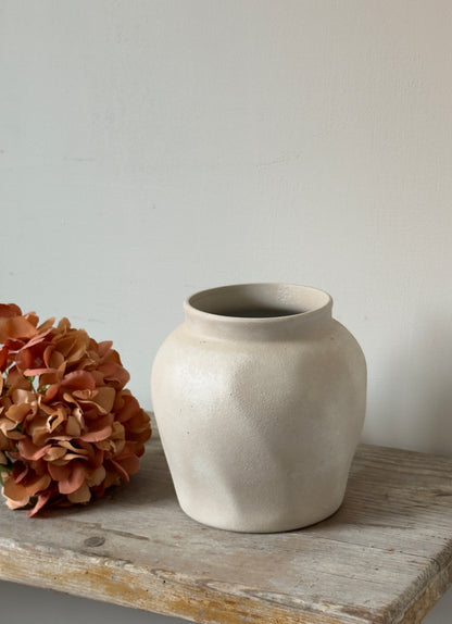 Up-cycled | WATERTIGHT Stone Effect Angled Vase