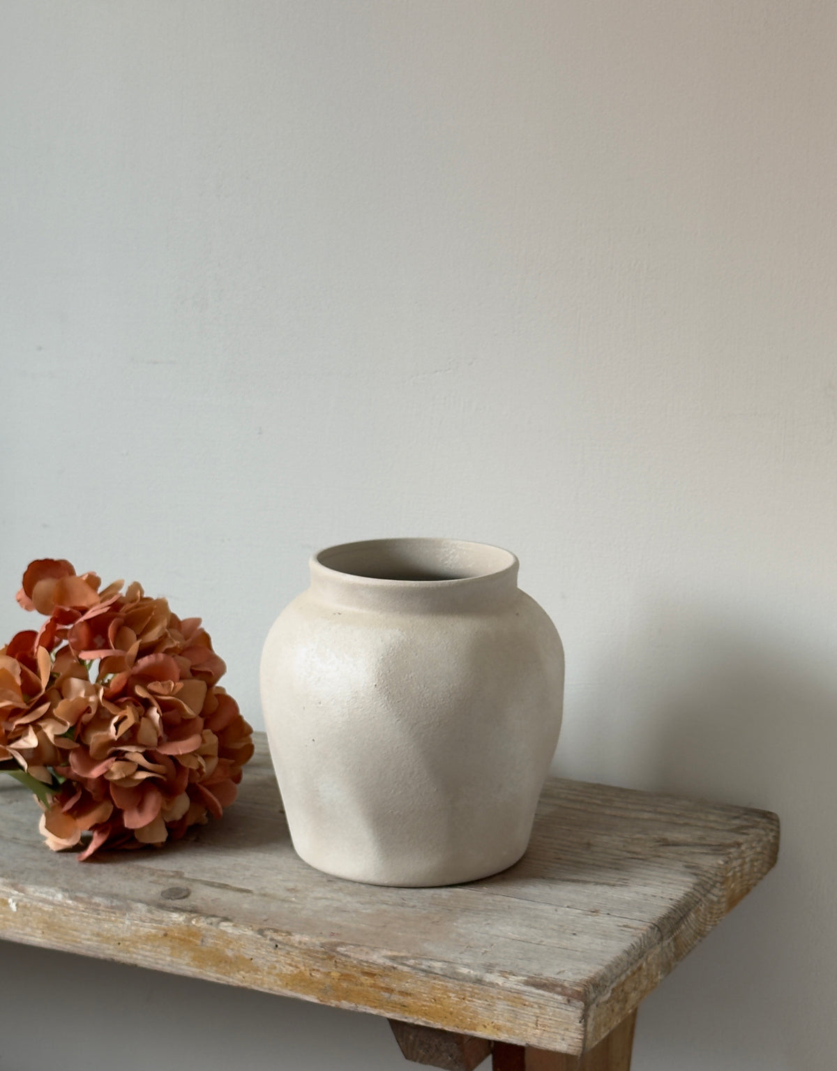 Up-cycled | WATERTIGHT Stone Effect Angled Vase
