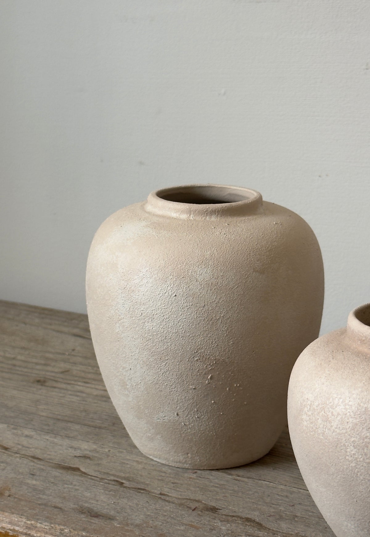 Up-cycled | WATERTIGHT Stone Effect Rounded Vase