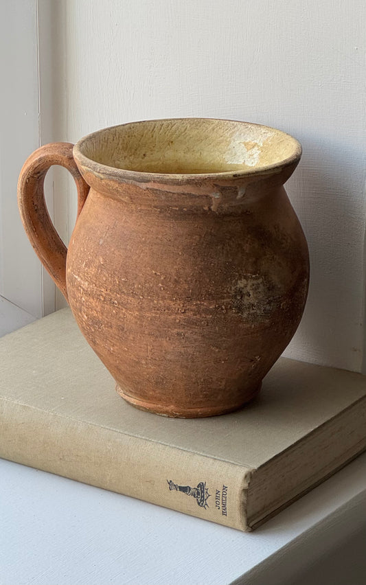 French Vintage Terracotta Jug