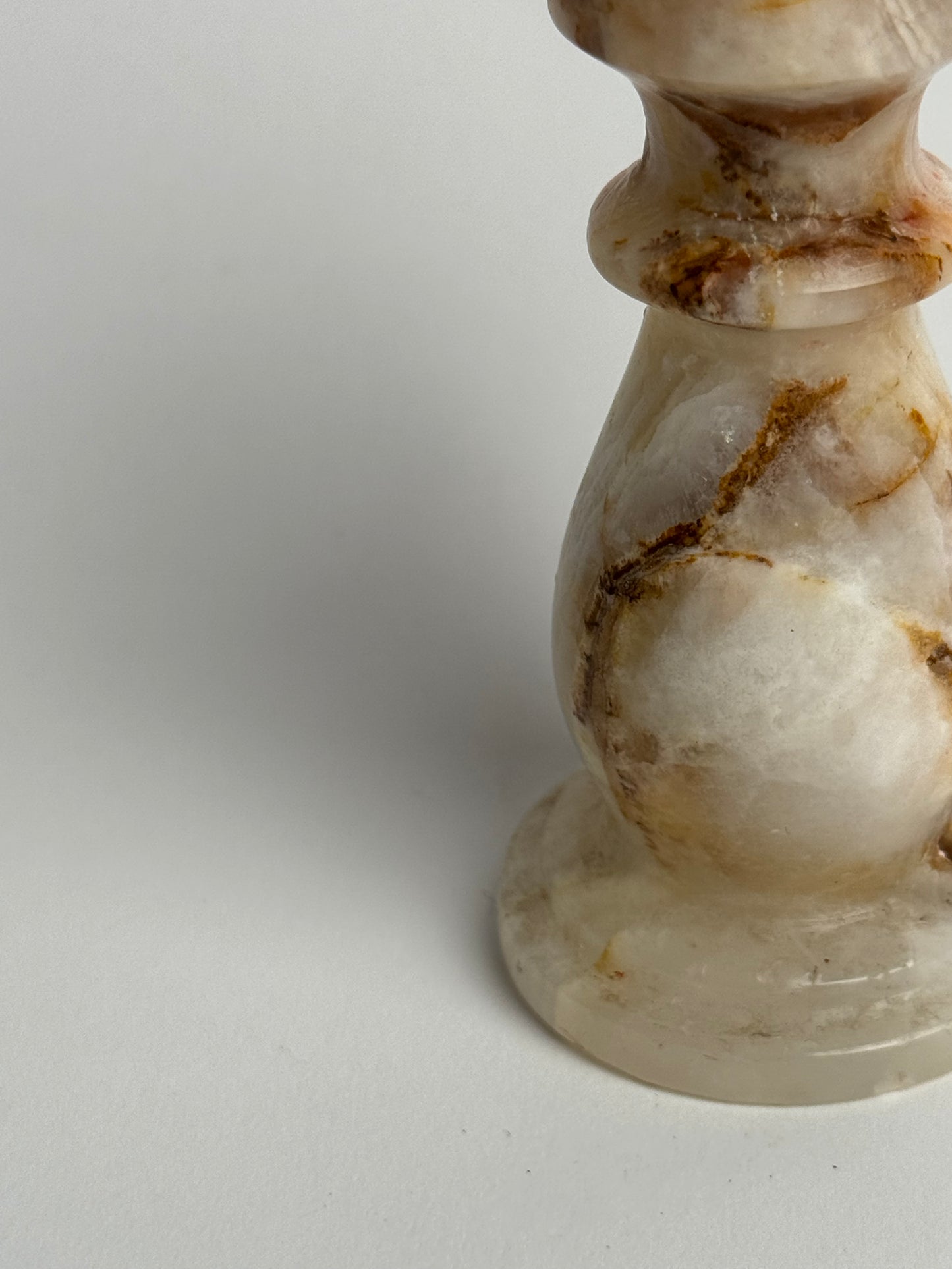 Vintage Onyx Candle Holder