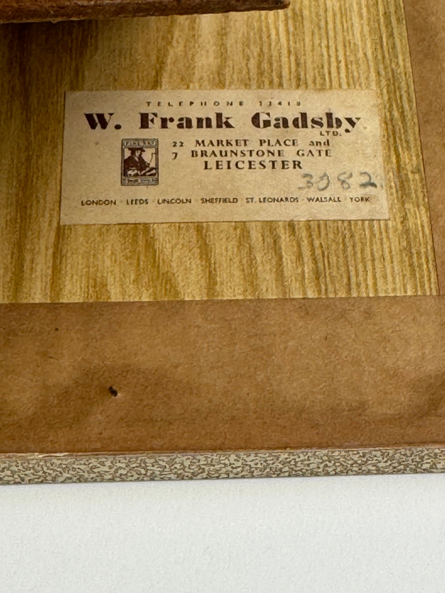 ' Hong Kong 1946 ' Vintage Paper Artwork