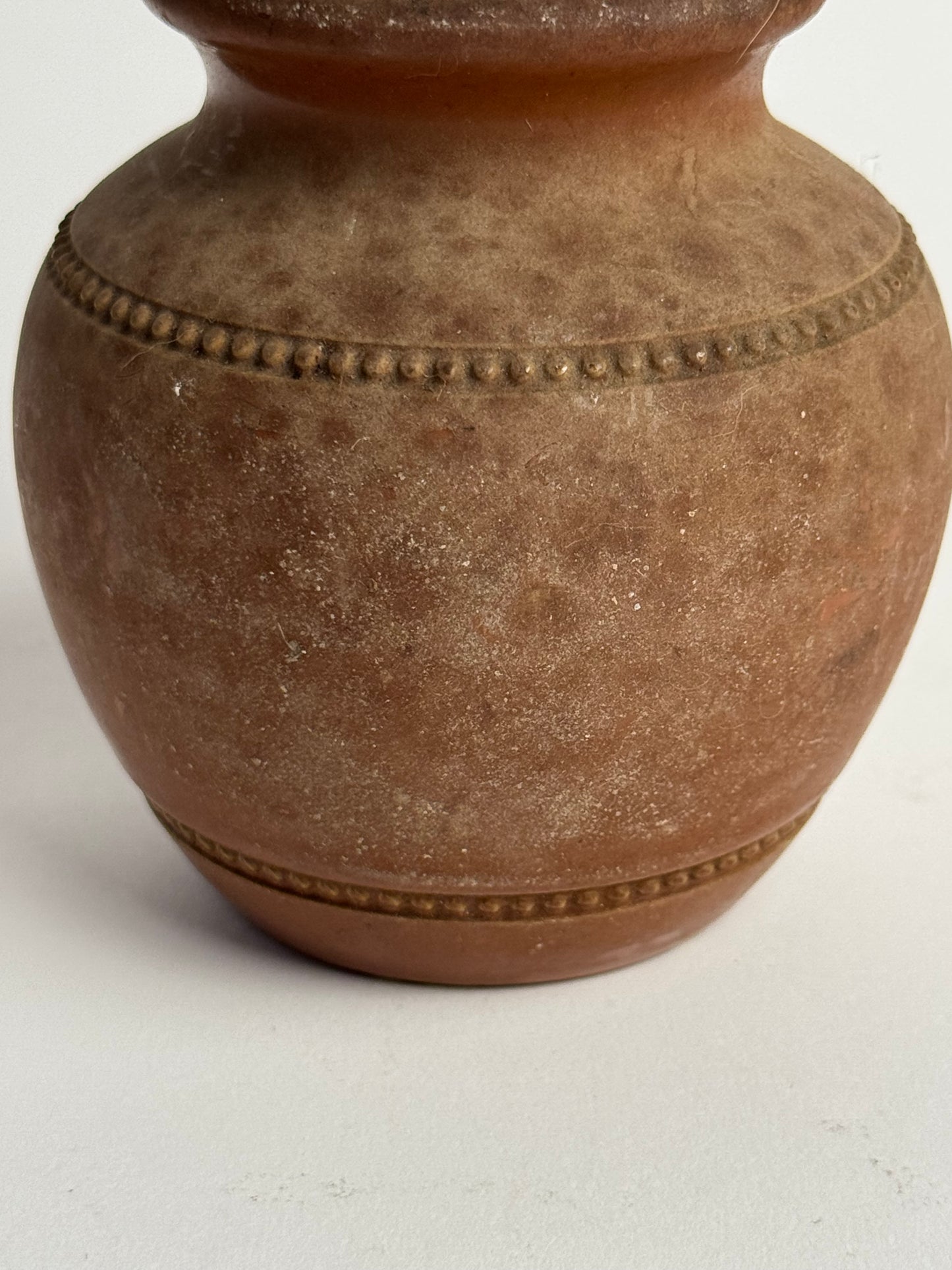 Small Vintage Brown Pot