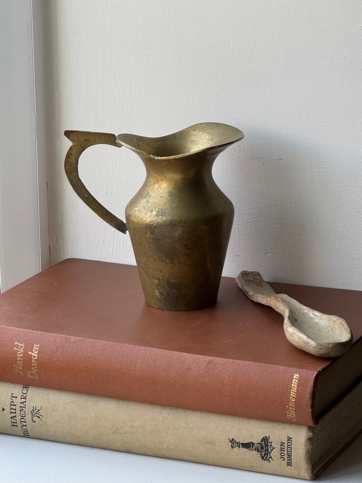 Small Vintage Brass Jug