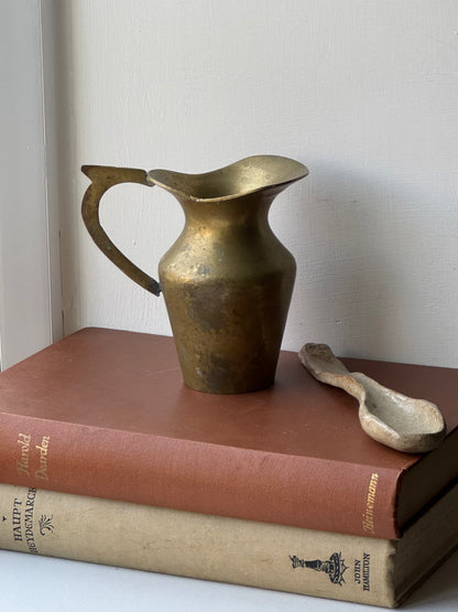 Small Vintage Brass Jug