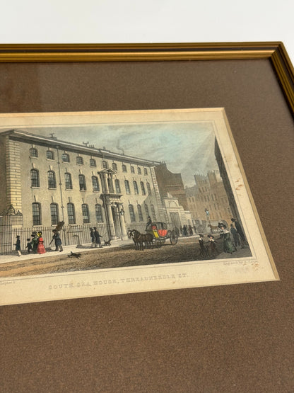 ' South Sea House' Vintage Artwork