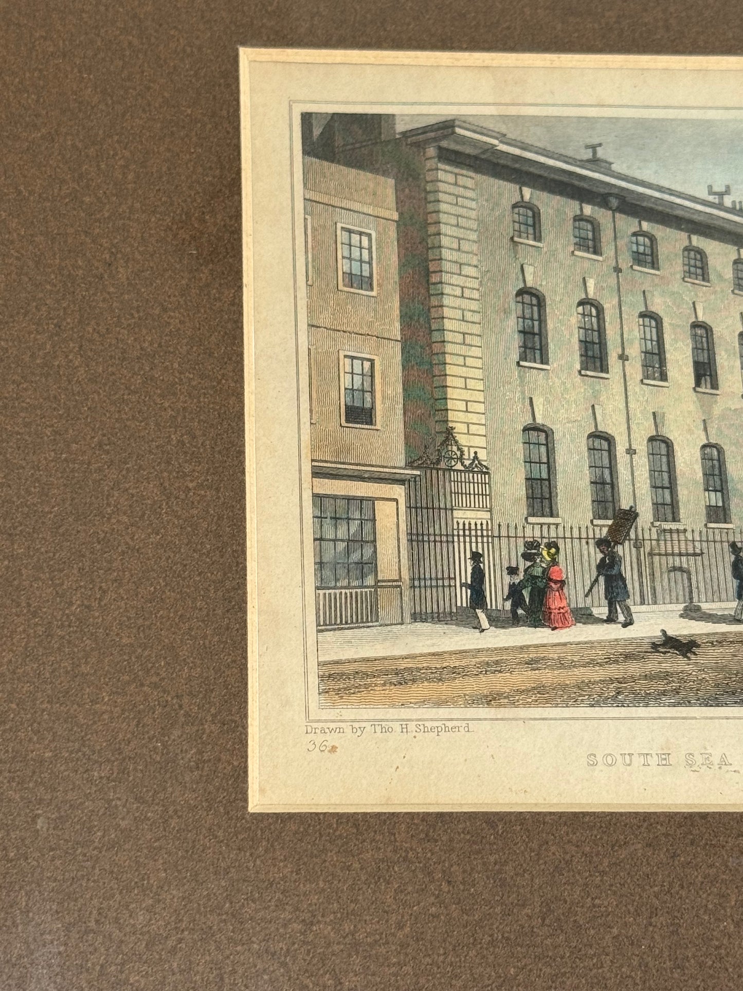 ' South Sea House' Vintage Artwork