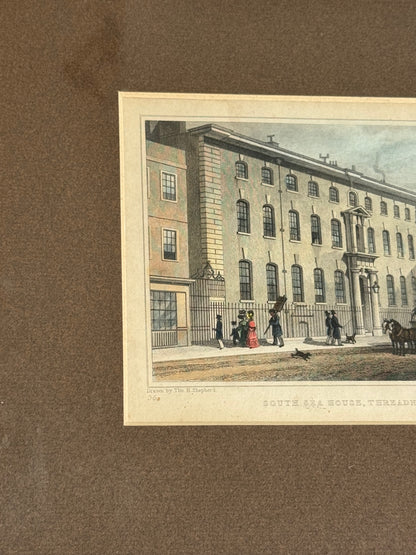 ' South Sea House' Vintage Artwork