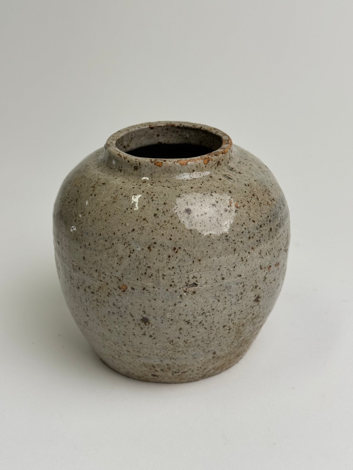 Speckled Glaze Antique Ginger Jar