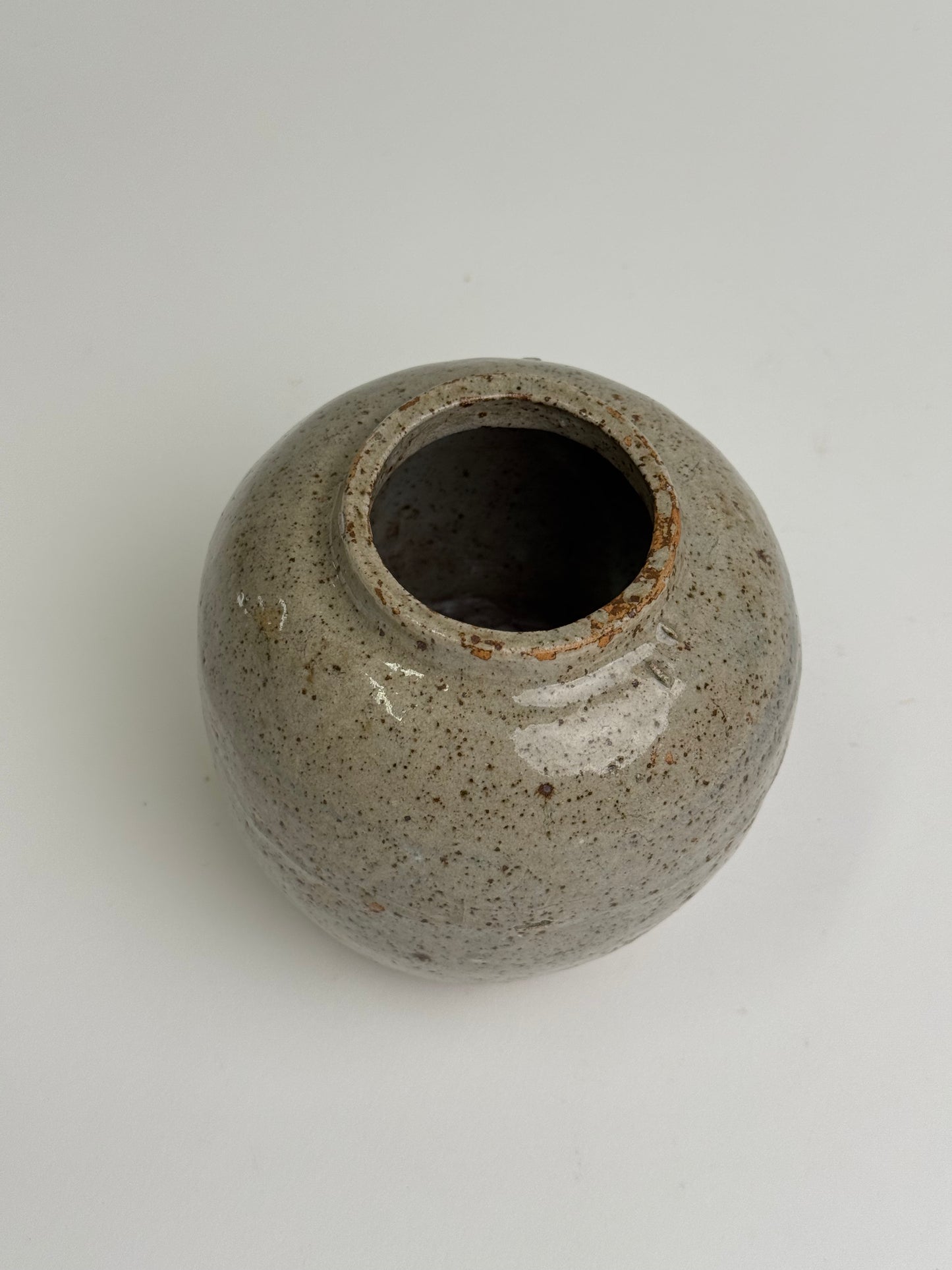 Speckled Glaze Antique Ginger Jar