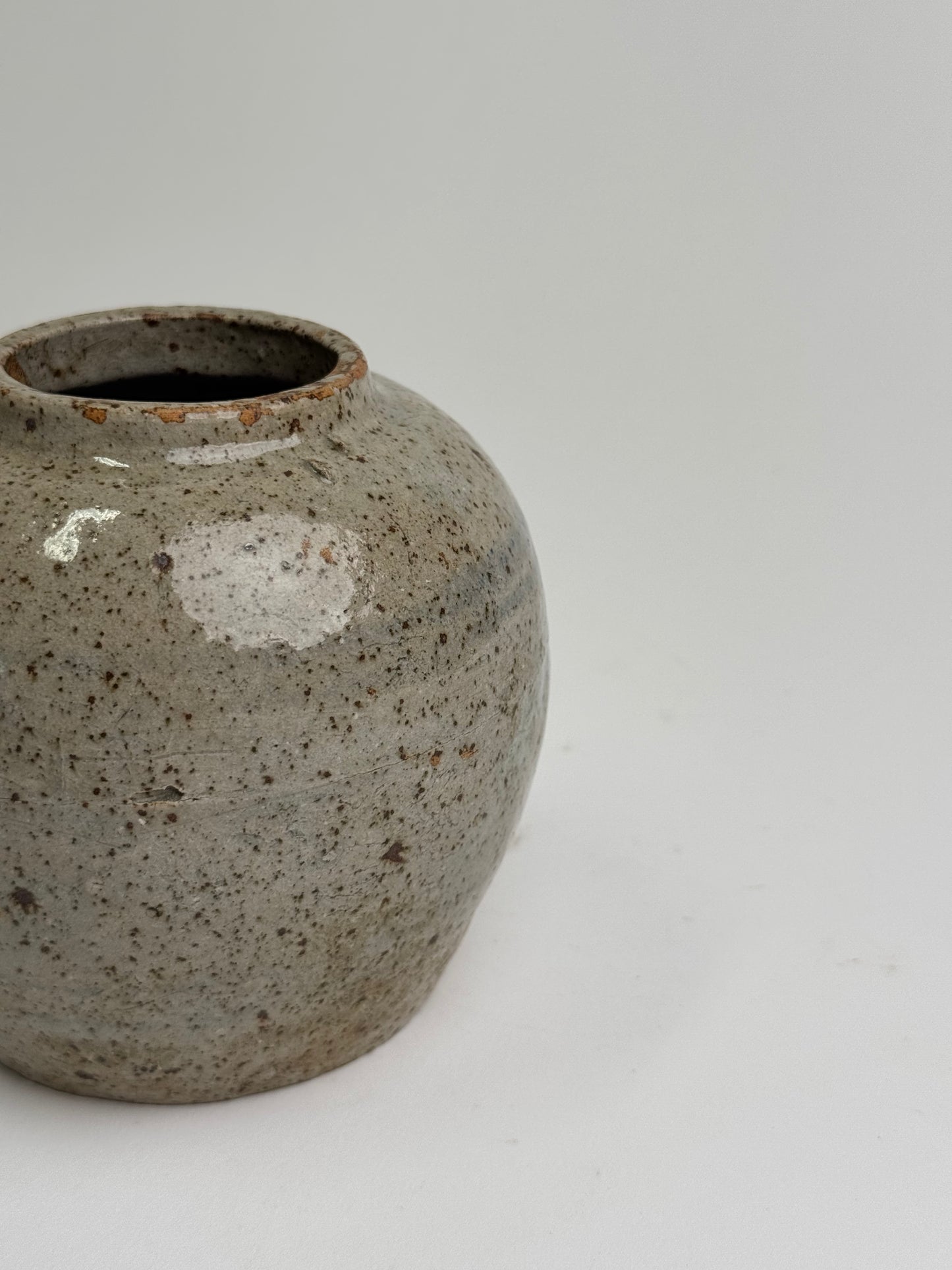 Speckled Glaze Antique Ginger Jar