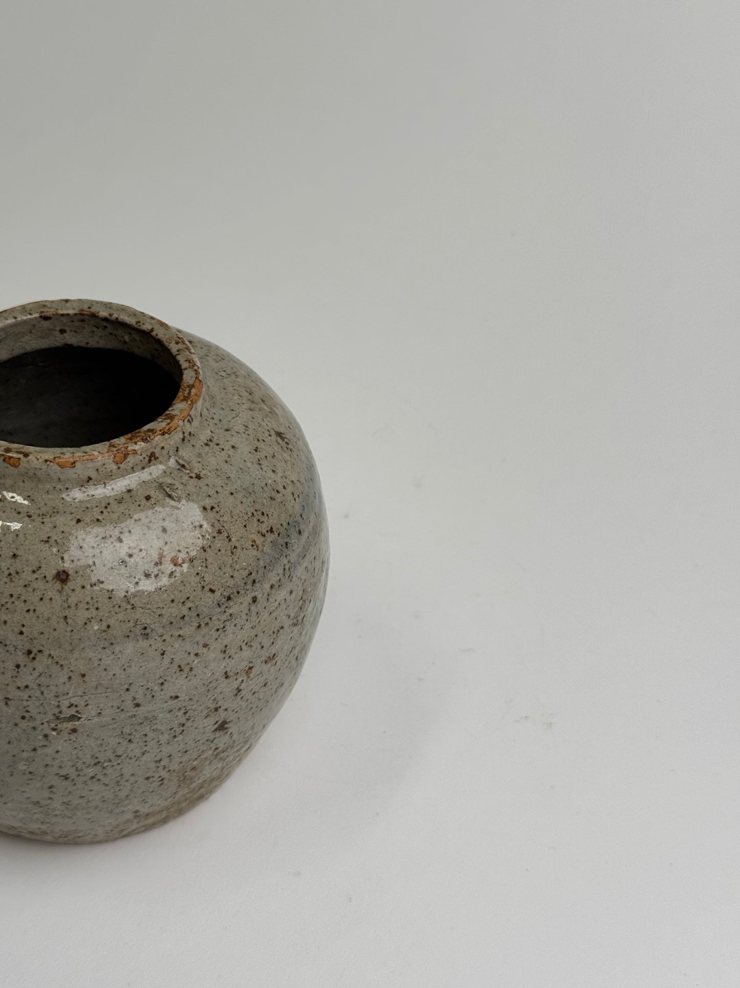 Speckled Glaze Antique Ginger Jar