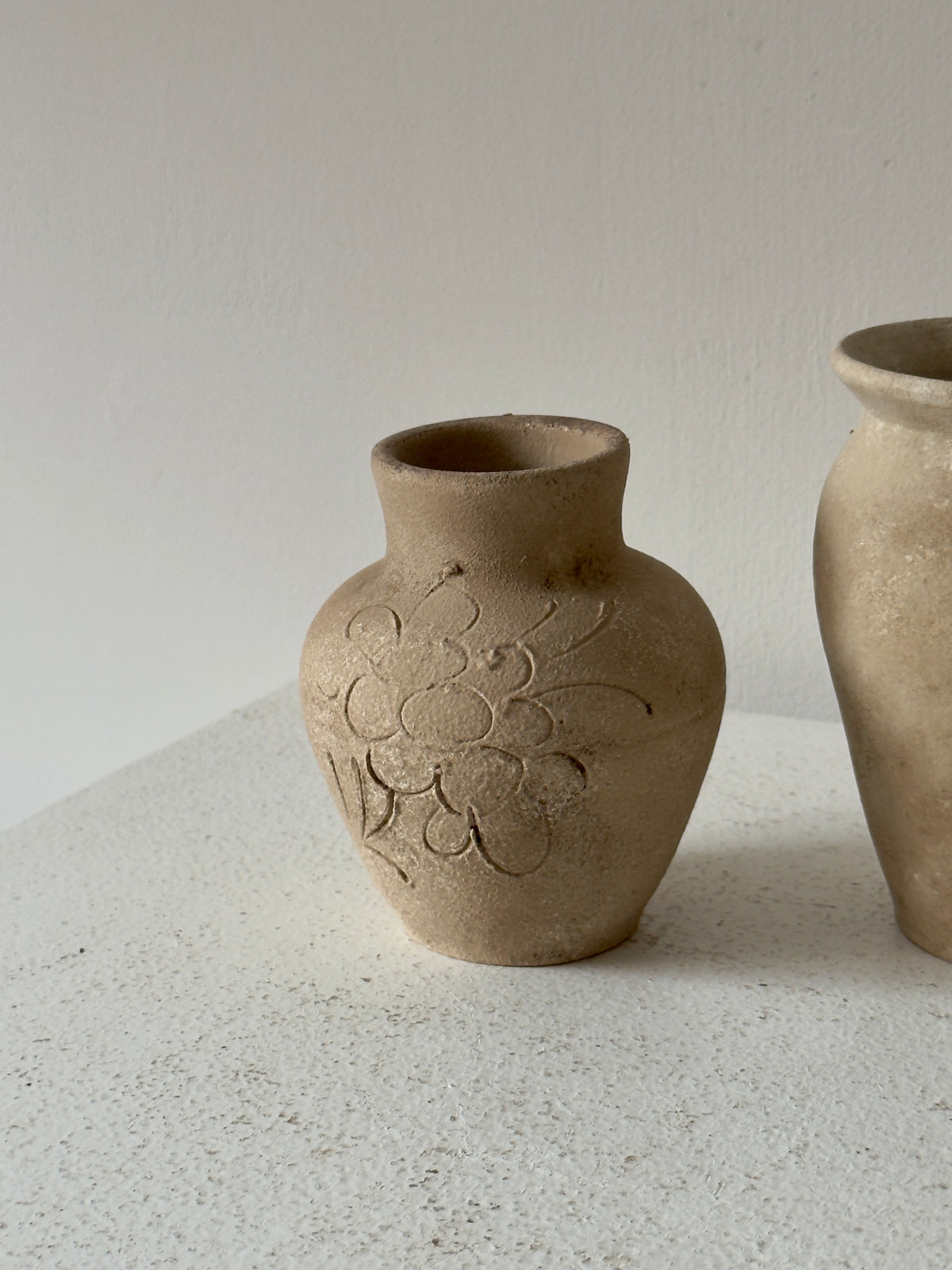 Up-Cycled | Small Engraved Rounded Pot