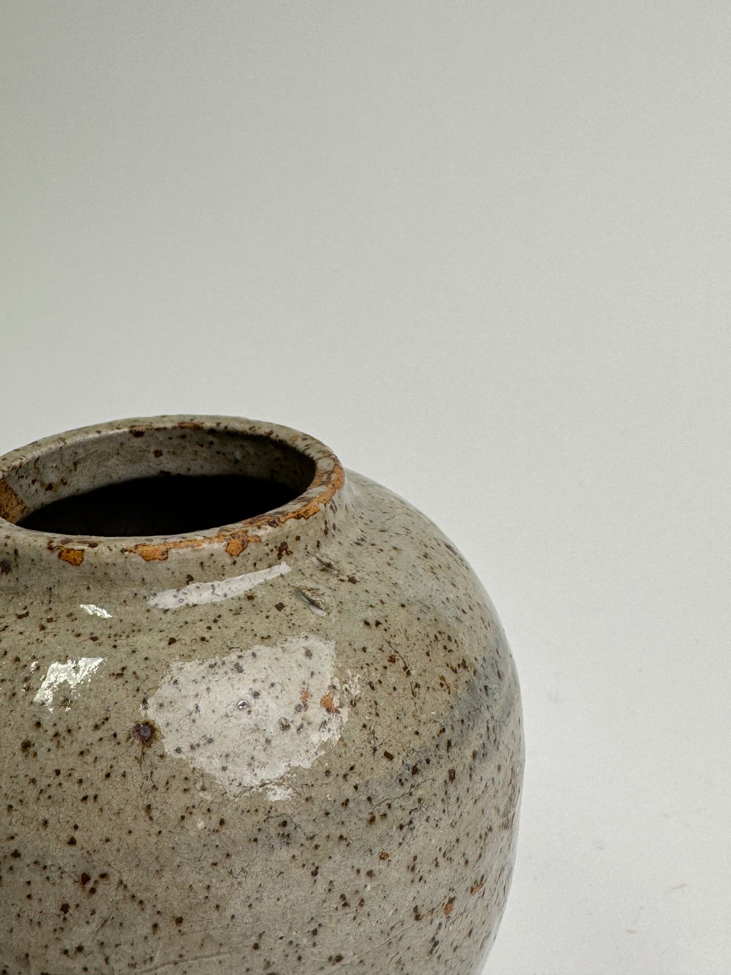 Speckled Glaze Antique Ginger Jar