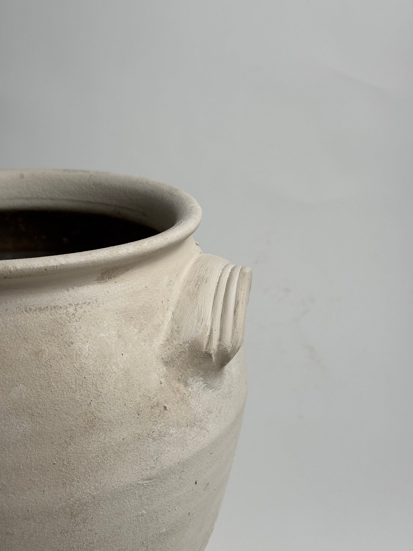 Up-Cycled | Large Aged Effect Confit Pot