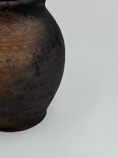 Deep Earthy Brown Mediterranean Jug