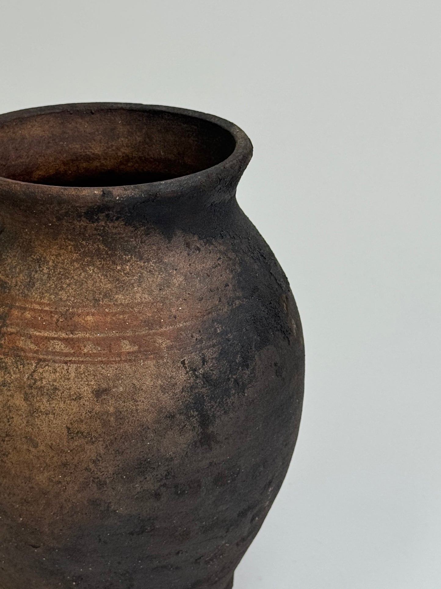 Deep Earthy Brown Mediterranean Jug