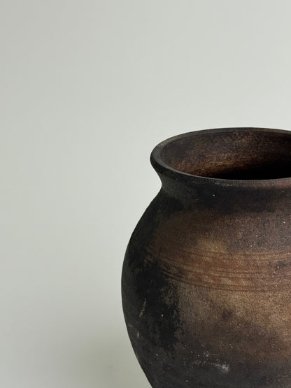 Deep Earthy Brown Mediterranean Jug