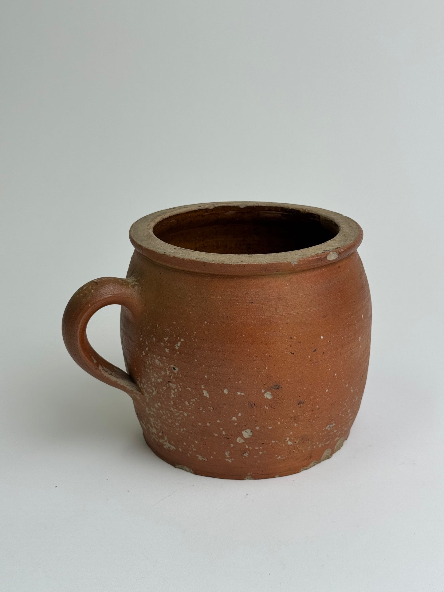 Large Rounded French Confit Pot