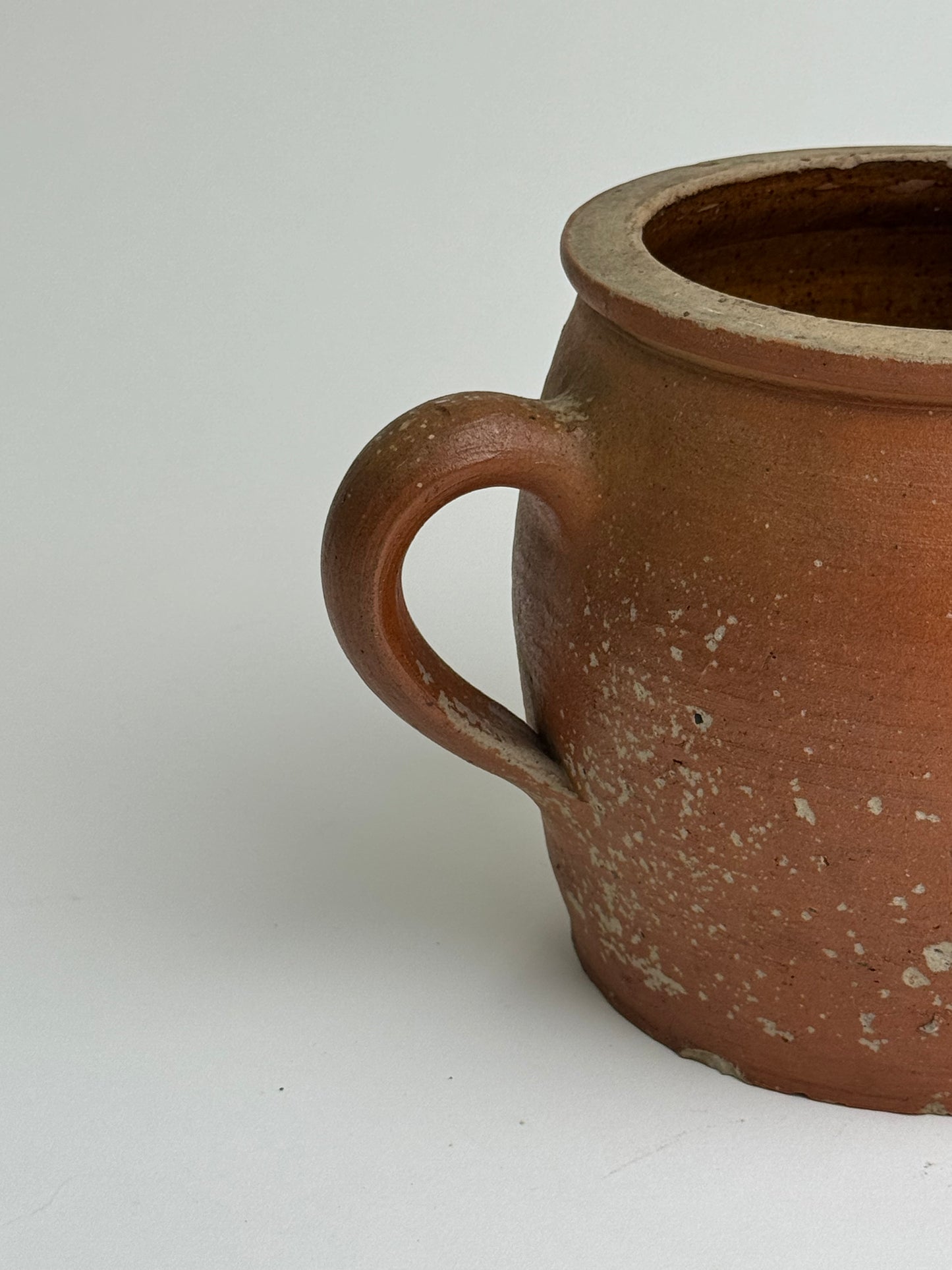 Large Rounded French Confit Pot