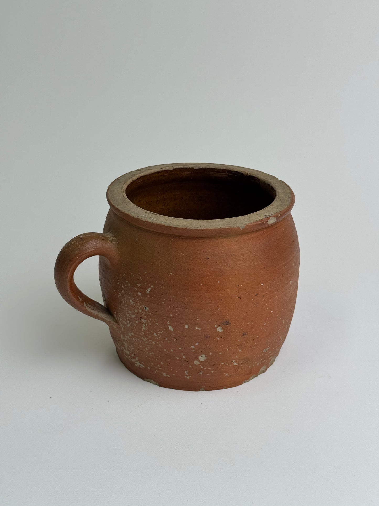 Large Rounded French Confit Pot