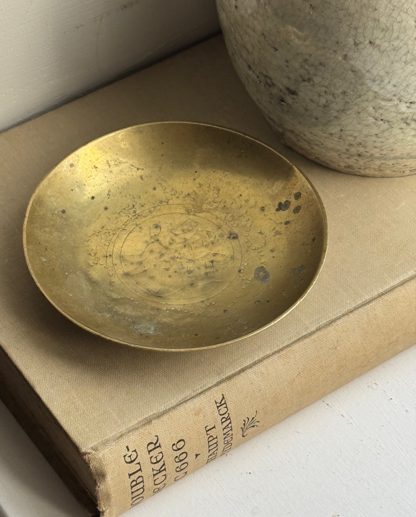 Vintage Brass Dish