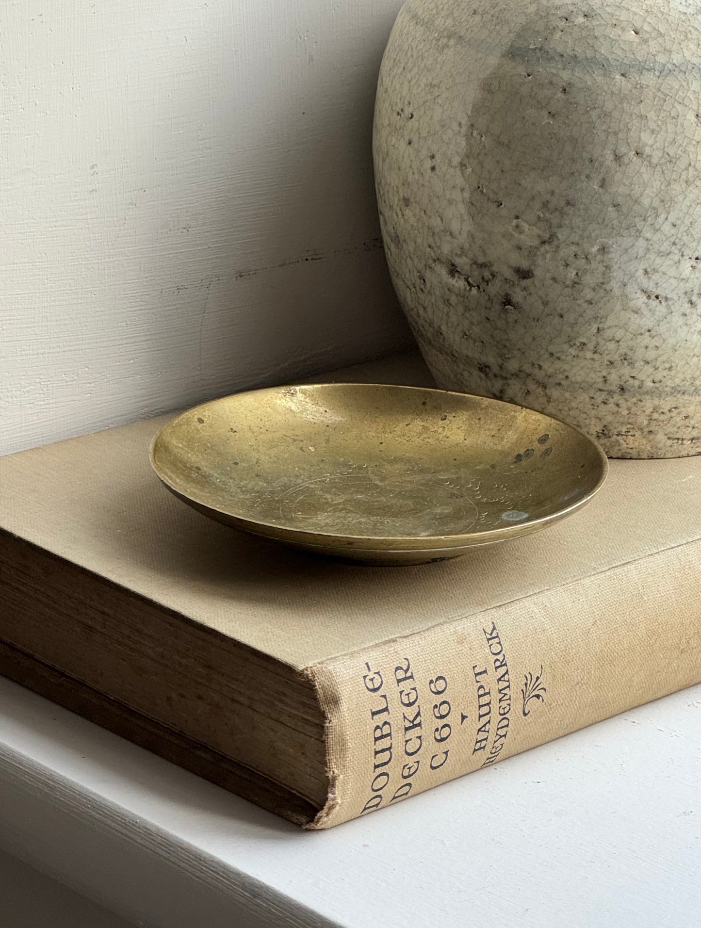 Vintage Brass Dish