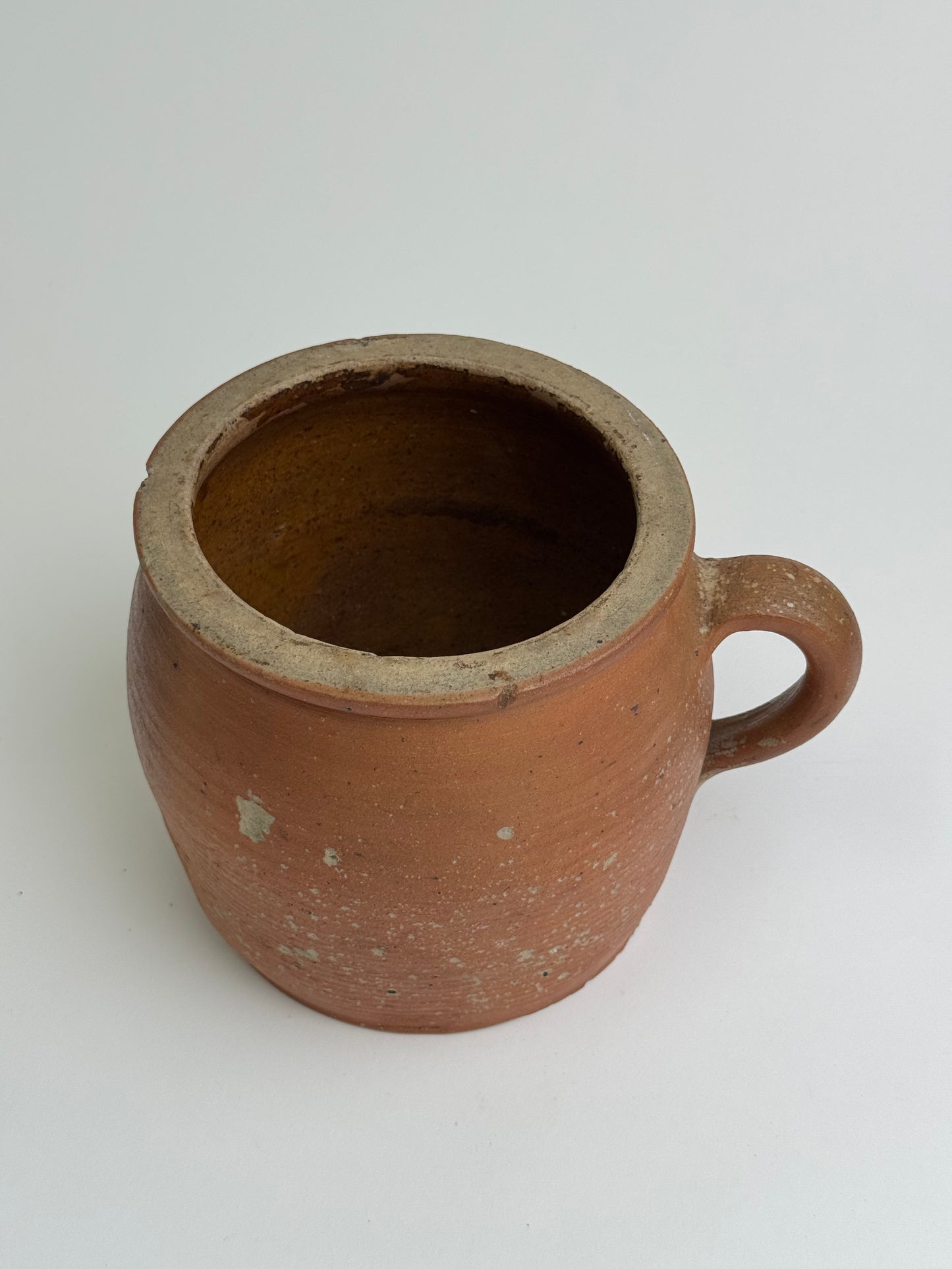 Large Rounded French Confit Pot