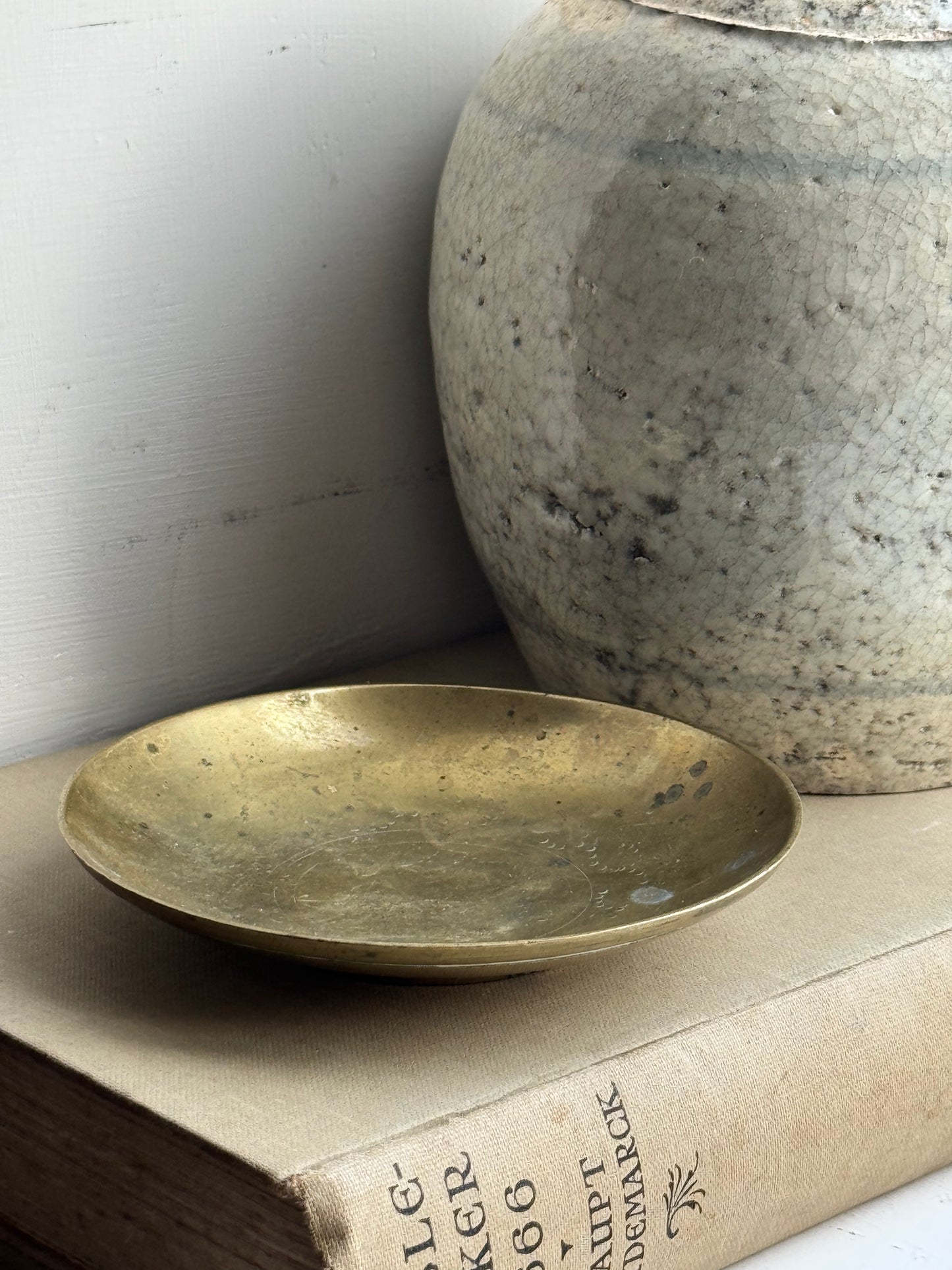 Vintage Brass Dish