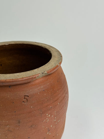 Large Rounded French Confit Pot