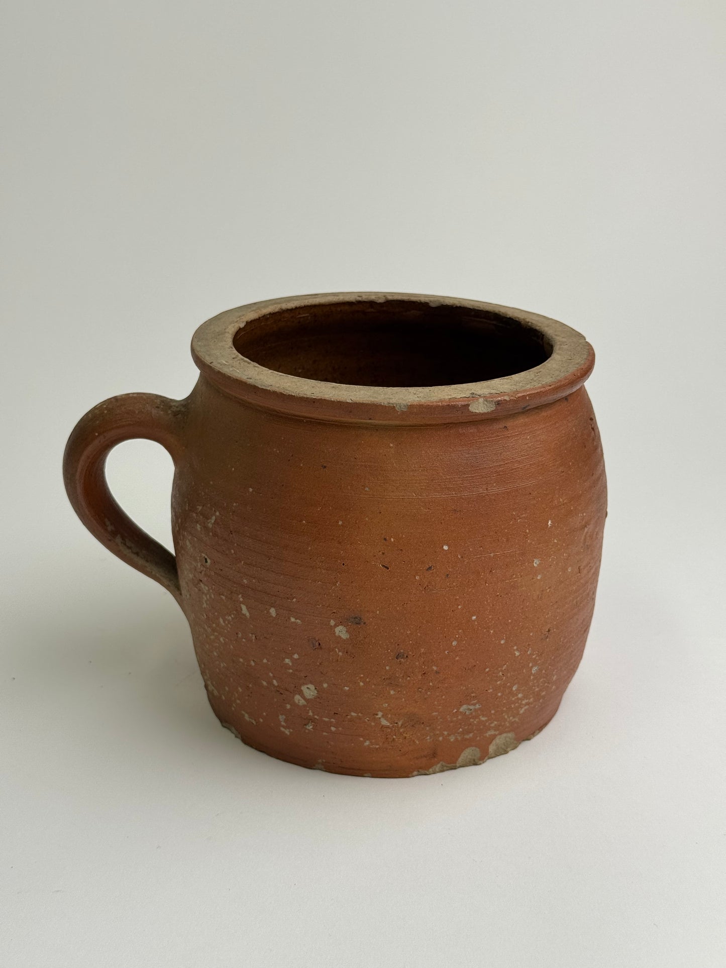 Large Rounded French Confit Pot