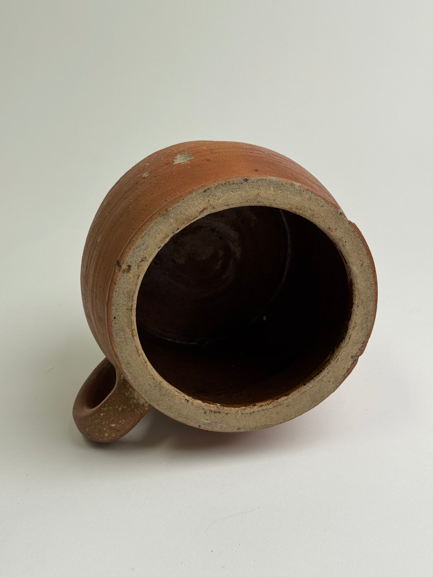 Large Rounded French Confit Pot