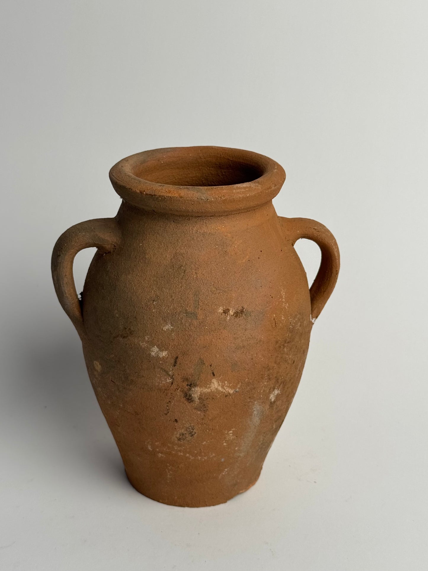 Twin Handled Turkish terracotta Vessel