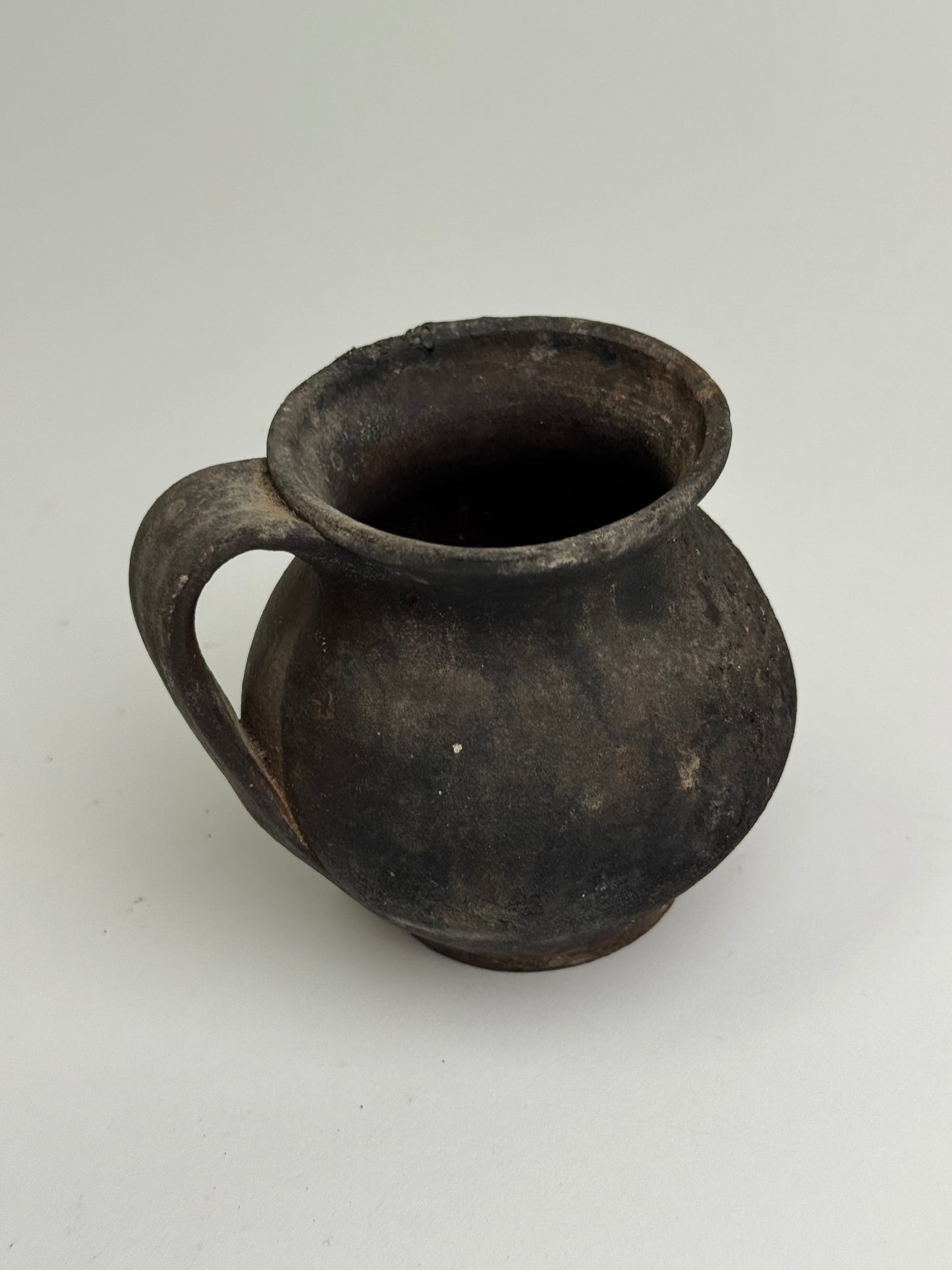 Earthy Charcoal Mediterranean Jug