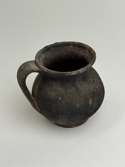 Earthy Charcoal Mediterranean Jug