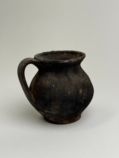 Earthy Charcoal Mediterranean Jug