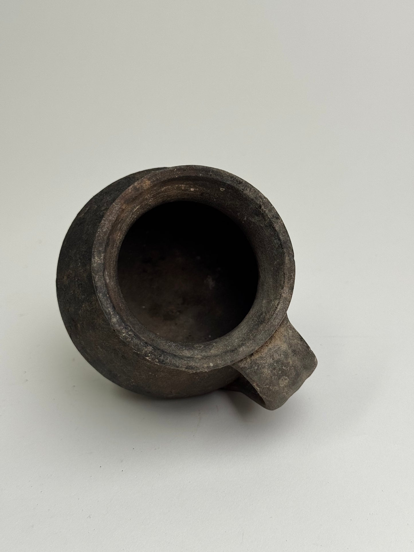 Earthy Charcoal Mediterranean Jug