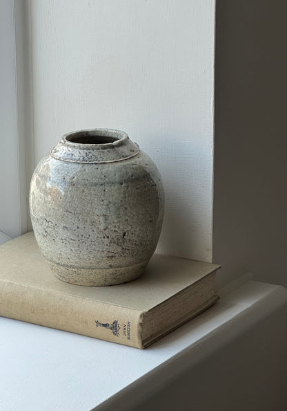Soft Sage Antique Ginger Jar