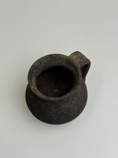 Earthy Charcoal Mediterranean Jug