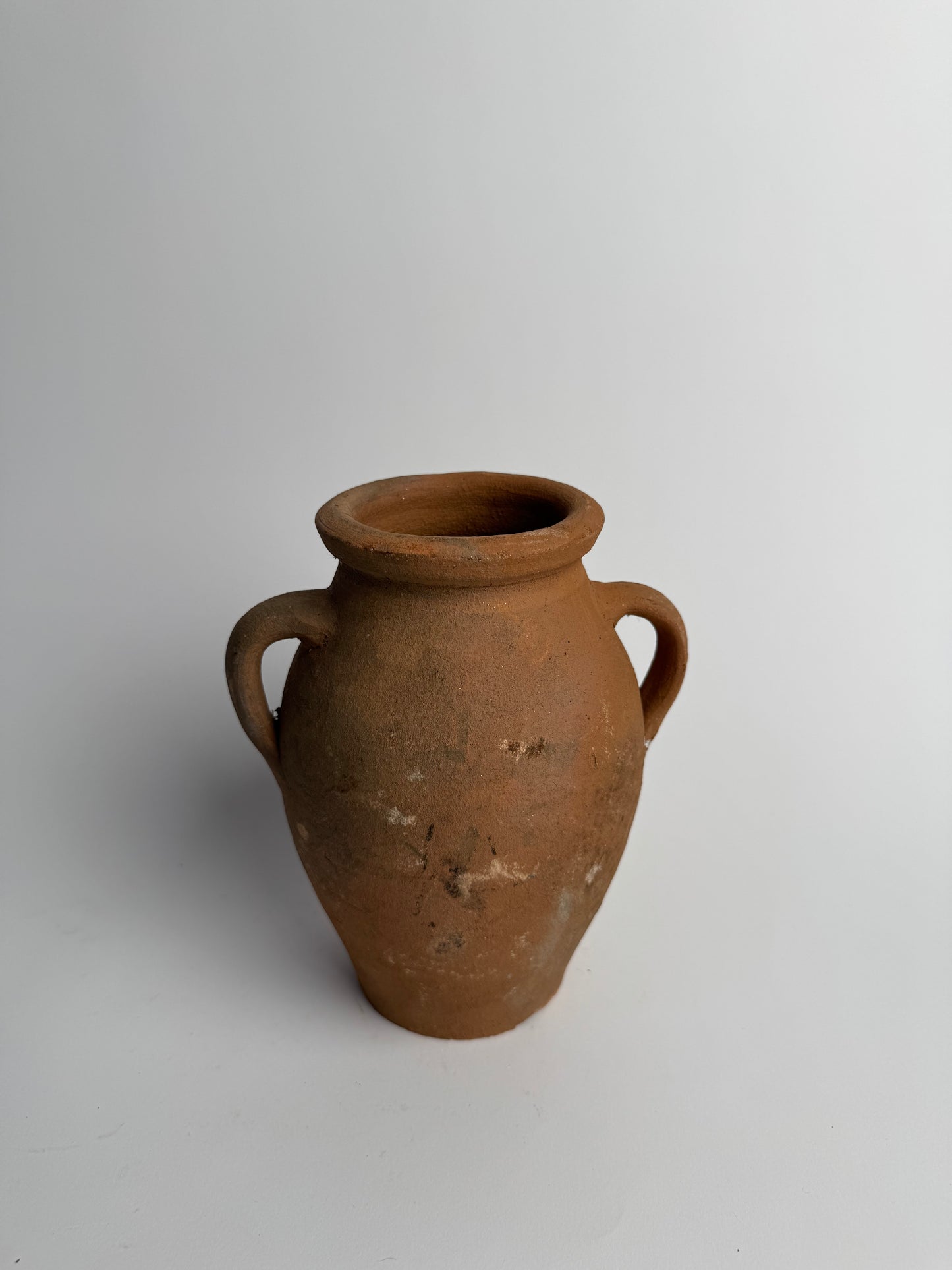 Twin Handled Turkish terracotta Vessel