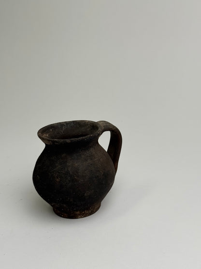 Earthy Charcoal Mediterranean Jug