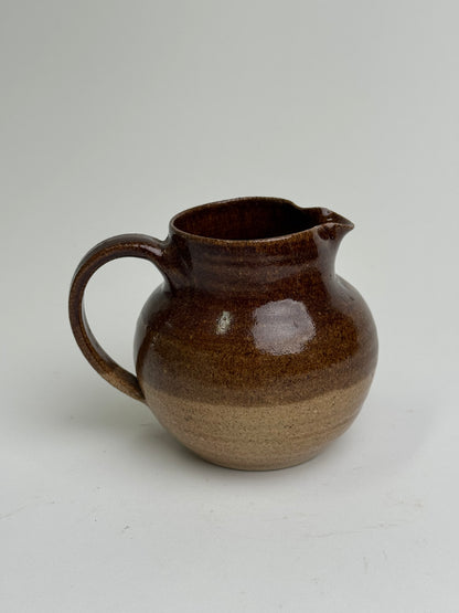 Two toned brown vintage jug