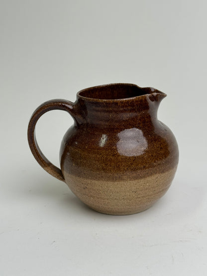Two toned brown vintage jug